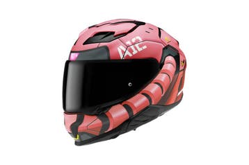 HJC F71 Zaku Bandai Namco Zwart Roze Integraalhelm, Nieuw met kaartje, HJC, Integraalhelm, Heren