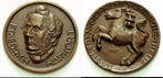 Bronze-gussmedaille 1793 Dortmund Franz I 1745-1765, Postzegels en Munten, Penningen en Medailles, Verzenden