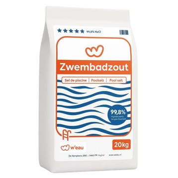 Weau zwembadzout 20 kg, Verzenden, Nieuw