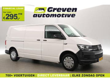 Volkswagen Transporter 2.0 TDI L2H1 140PK | Airco | Cruise, Euro 6, Volkswagen, Wit, Nieuw