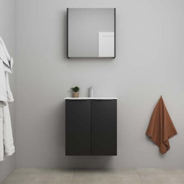 On-Line Badkamermeubelset - 60 cm - Voorgemonteerd - 2, Huis en Inrichting, Badkamer | Badkamermeubels, Ophalen of Verzenden, Nieuw