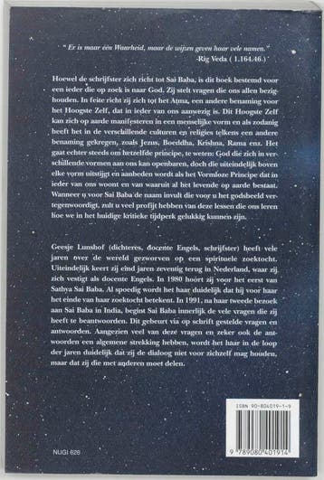 Innerijke dialoog met Sai Baba 9789080401914 G. Lunshof, Boeken, Verzenden, Gelezen, G. Lunshof