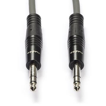 6.35 mm jack kabel | M  M | Nedis | 3 meter, Verzenden, Nieuw