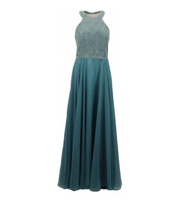 Luxuar Jurk in maat 42 Zilver, Kleding | Dames, Luxuar, Verzenden, Zo goed als nieuw, Overige kleuren