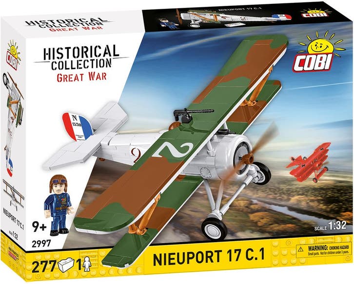 COBI 2997 Nieuport 17C.1 (Leger bouwsets, Modelbouwsets), Kinderen en Baby's, Speelgoed | Bouwstenen, Nieuw, Verzenden