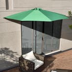 Parasol halfrond voor balkons of terrassen 300x150x230 groen, Tuin en Terras, Verzenden, Nieuw