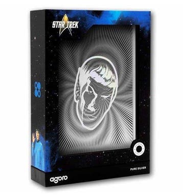 Niue. 2 Dollars 2026 – Star Trek – Spock Holographic Foil –