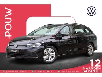 Volkswagen Golf Variant | Zakelijke Lease v.a. €316.49 pm, Automaat, Gebruikt, Euro 6, Zwart