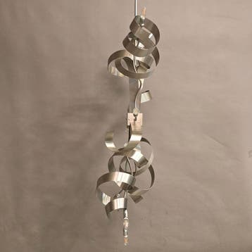 Dijkos - Stahl hanglamp Padova 213 Refurbished, Ophalen, Zo goed als nieuw, Overige materialen, Trendy