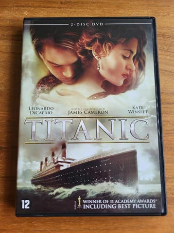 DVD - Titanic, Cd's en Dvd's, Dvd's | Drama, Vanaf 12 jaar, Verzenden, Gebruikt