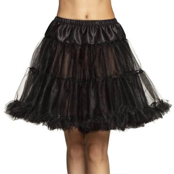 Petticoat Zwart Tokio, Kleding | Dames, Carnavalskleding en Feestkleding, Ophalen of Verzenden, Nieuw