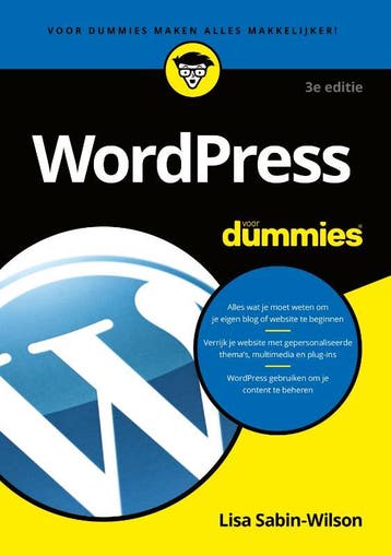 Wordpress Voor Dummies | Lisa Sabin-Wilson | Nieuw, Boeken, Ophalen of Verzenden, Nieuw, Lisa Sabin-Wilson