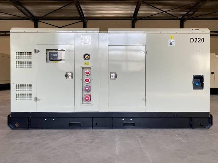 Hyundai P086TI - 220 kVA Generator - DPX-19852, Zakelijke goederen, Machines en Bouw | Aggregaten, Ophalen of Verzenden
