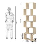 S-vormige Boekenkast 6 Niveaus – Moderne Staande Opbergplank, Huis en Inrichting, Verzenden, Nieuw