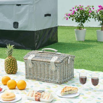 Picknickmand Folldal voor 2 personen incl. inhoud 40x28x25 c, Verzenden, Nieuw