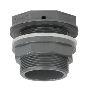 VDL pvc tankdoorvoer, inwendig lijm x buitendraad-, Verzenden, Nieuw