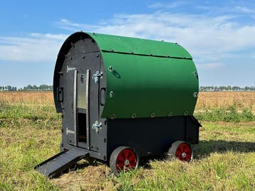 Kunststof Kippenhok - Nestera Wagon - Bezorgen, Dieren en Toebehoren, Pluimvee | Toebehoren, Ophalen of Verzenden, Nieuw