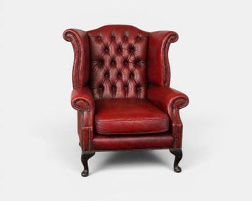 CHESTERFIELD QUEEN ANNE BRITISH - Fauteuil - Leder