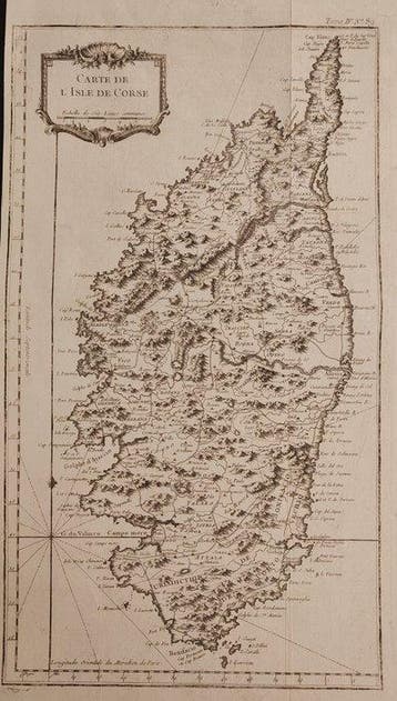 Frankrijk - Korsika; Jacques Nicolas Bellin (1703-1772) -, Nieuw