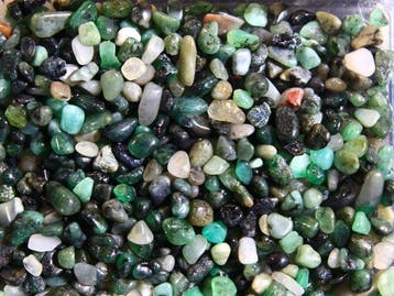 Ct. 200,0 Natuurlijke smaragd uit Pakistan - Semi-gepolijst-