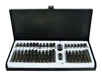 Torx - inbus En Spline Bitten Set - 40 Delig - Inbusbit - Sp, Ophalen of Verzenden, Nieuw