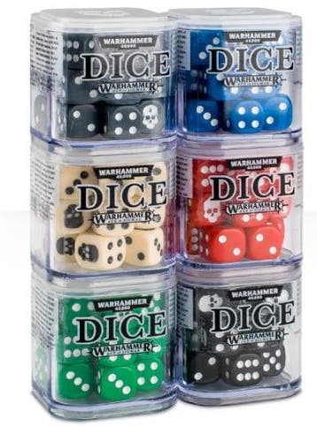 Citadel 12 mm Dice Set Grey (Warhammer Nieuw), Ophalen of Verzenden, Nieuw