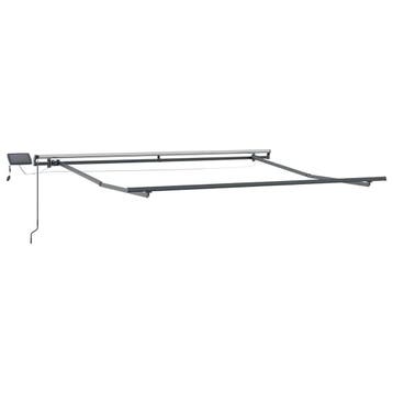 Zonnescherm 3,5x2,5m antraciet | retourdeal 68% korting, Tuin en Terras, Ophalen of Verzenden, Zo goed als nieuw, 150 tot 300 cm