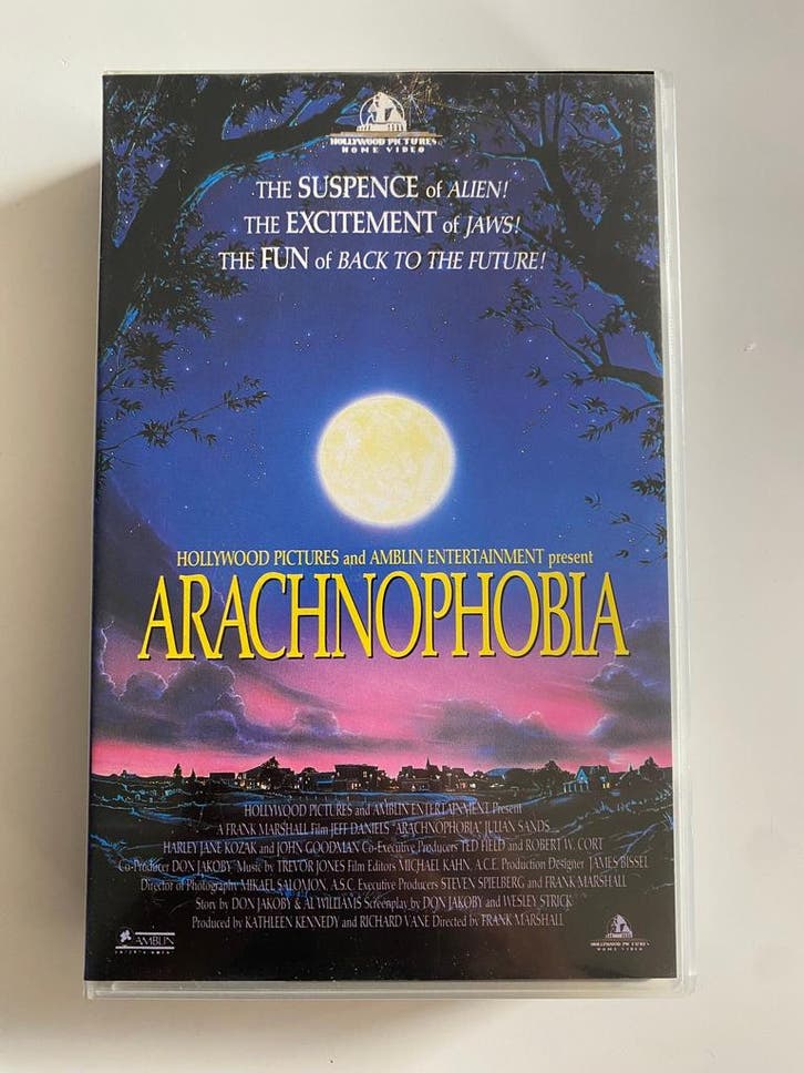 ARACHNOPHOBIA (VHS), Cd's en Dvd's, VHS | Film, Gebruikt, Verzenden