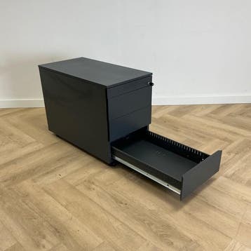 metalen ladeblok 4 lades + sleutel (hxbxd) 61x 42x80 cm,, Ophalen of Verzenden, Gebruikt