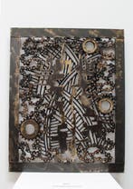 NES - Tableau sculpture murale n°3- Métal