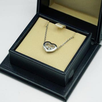 Chopard - Ketting - 18 karaat Witgoud Diamant (Natuurlijk)