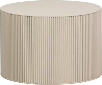 WOOOD Sanne Bijzettafel - MDF - Antique Beige - 40x60x60, Verzenden, Nieuw