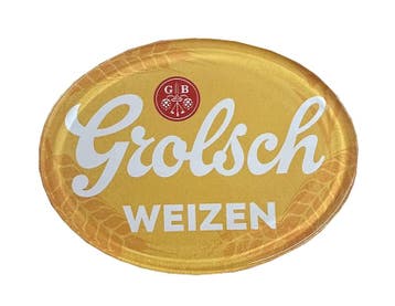 Taplens ovaal Grolsch Weizener, Ophalen of Verzenden