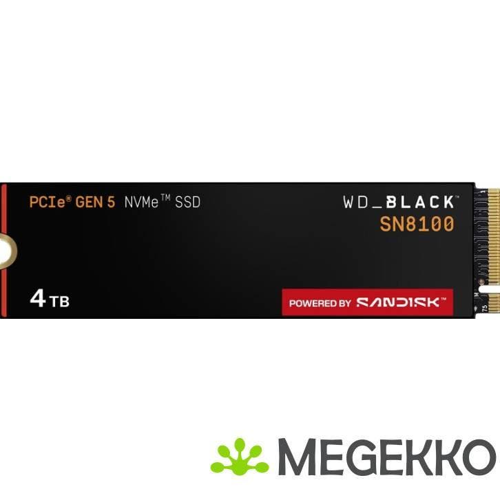 Sandisk WD_BLACK SN8100 4TB, Computers en Software, Harde schijven, Nieuw, Verzenden