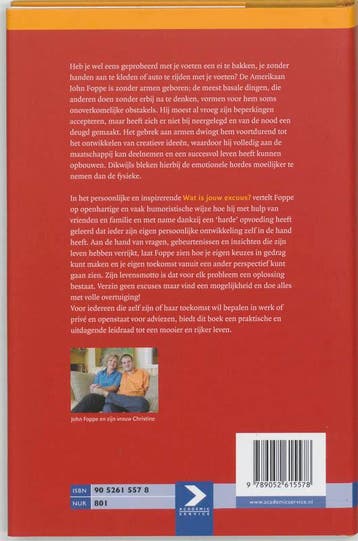 Wat is jouw excuus? 9789052615578 J.P. Foppe, Verzenden, Zo goed als nieuw, J.P. Foppe