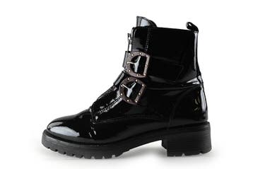 Sacha Biker boots in maat 40 Zwart, Kleding | Dames, Schoenen, Verzenden, Zwart, Overige typen, Zo goed als nieuw