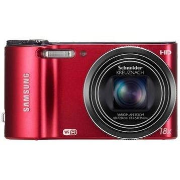 Samsung WB150F Digitale Compact Camera - Rood, Verzenden, Zo goed als nieuw