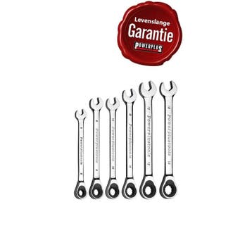 Ring-ratelsleutelset 6 delig met levenslange garantie, Ophalen of Verzenden, Nieuw