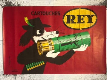 Hervé Morvan - Cartouches REY - jaren 1950