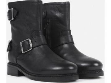 BRONX New Tough - Enkellaarzen - Blokhak - Zwart - Maat 37, Verzenden, Nieuw
