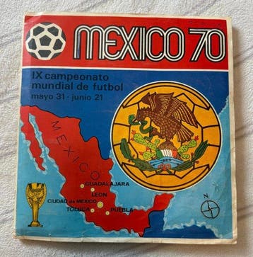 1970 Panini World Cup Mexico 70 - International Edition, Nieuw