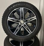 Mercedes-Benz C-Klasse W205 Winterbanden + Velgen, Gebruikt, Banden en Velgen, 17 inch, Personenwagen
