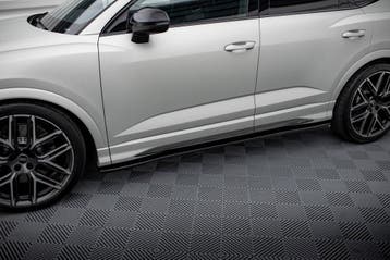 Side Skirts Diffuser V.2 voor Audi Q3 F3 S line / RSQ3, Auto diversen, Tuning en Styling, Ophalen of Verzenden