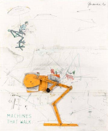 Panamarenko (1940-2019) - Machines that walk