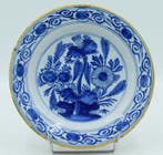 Delft, Plateelbakkerij - Bord - Porselein, Antiek en Kunst