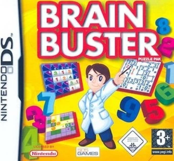 Brain Buster (DS Games), Spelcomputers en Games, Games | Nintendo DS, Zo goed als nieuw, Ophalen of Verzenden