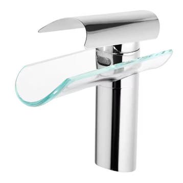 Waterval Wastafelkraan Messing Warm en Koud Mengkraan, Huis en Inrichting, Verzenden, Nieuw