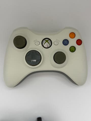 Xbox 360 Draadloze Controller – Origineel Wit, Verzenden, Gebruikt