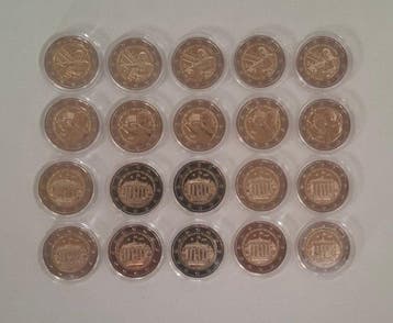 Griekenland. 2 Euro 2025/2026 (20 coins) (Zonder
