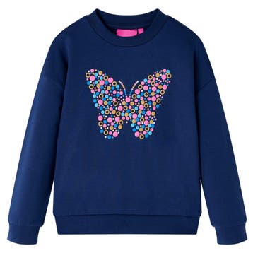 vidaXL Kindertrui 92 marineblauw, Verzenden, Nieuw